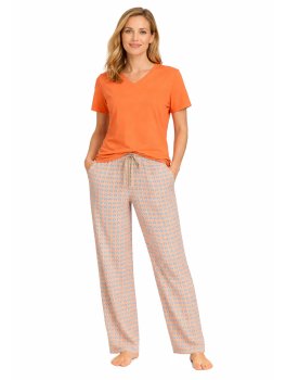 Pigiama Donna in Cotone Biologico "Mori Palmas" - 1