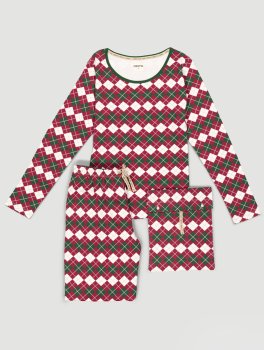 Pigiama Donna in Cotone Biologico Xmas Prado - 2