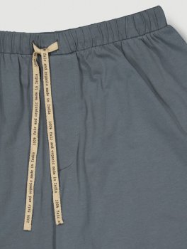 Pigiama Uomo in Cotone Biologico "Hooghly" Grigio - 4