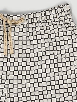 Pigiama Uomo in Cotone Biologico "Iota Blocks" Nero - 4