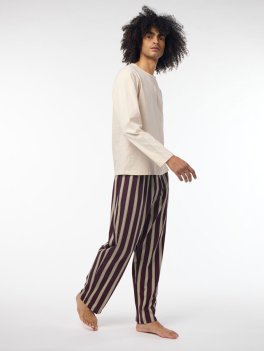 Pigiama Uomo Iota Fig Stripes - Taglia M - 2