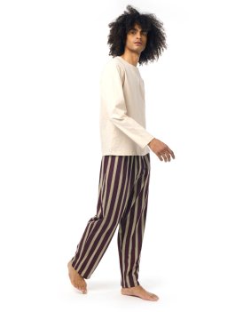 Pigiama Uomo Iota Fig Stripes - Taglia M - 1