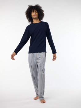 Pigiama Uomo Lota Silver Stripes - Taglia L - 3