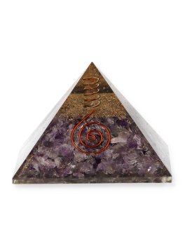 Piramide di Orgonite e Ametista - Anti-Stress e Lasciar Andare - 2