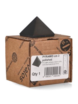 Piramide di Shungite lucida - 5