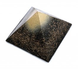 Piramide in Orgonite e Shungite - Energia di Giza - 15 Cm - 2