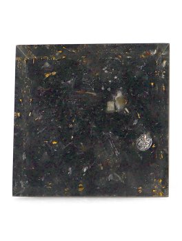 Piramide in Orgonite e Tormalina - Fiore della Vita - 4