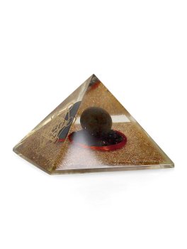 Piramide Orgonite Shungite con Incisione Cubo Metatron - 3