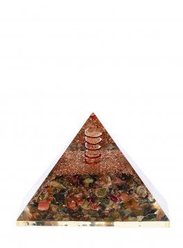 Piramide Orgonite Tormalina Multicolore - 2
