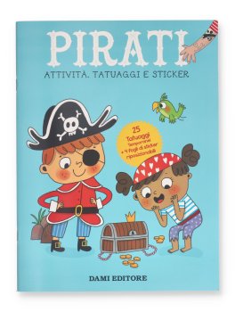 Pirati  - Attività, Tatuaggi e Sticker — Libro - 1
