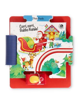 Pista Puzzle - Corri Corri Babbo Natale! — Libro - 1