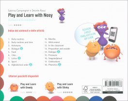 Play and Learn with Nosy - Schede per Tablotto — Libro - 2