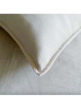 Plutone - Cuscino in Cotone e Canapa con Imbottitura in Lino Bio - 6
