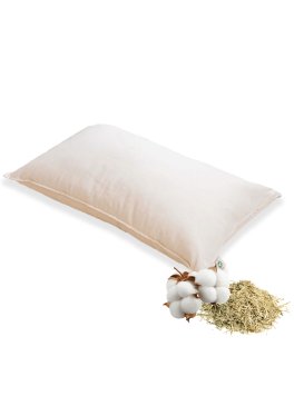 Plutone - Cuscino in Cotone e Canapa con Imbottitura in Lino Bio - 1