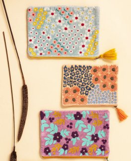 Pochette Grande in Velluto - 5
