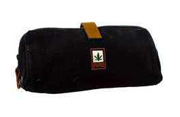 Pochette per Cosmetici con Inserto in Cuoio - HF040 - 1