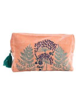 Pochette per Cosmetici in Velluto Grande - 1