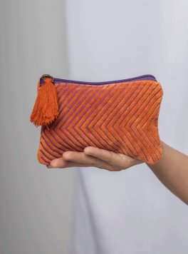 Pochette per Cosmetici in Velluto Piccola - 5