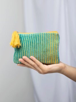 Pochette per Cosmetici in Velluto Piccola - 5