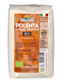 Polenta di Mais Bianco Bramata Bio - 2