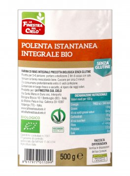 Polenta Istantanea Integrale Bio - 2
