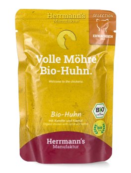 Pollo Bio con Carote e Kamut per Gatti - 1