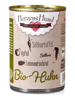 Pollo Bio con Verdure per Cani - 1