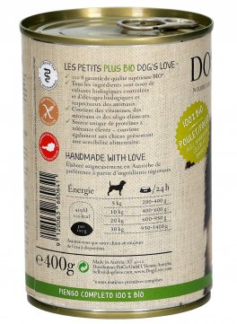 Pollo Bio con Grano Saraceno, Sedano e Basilico per Cani - 3