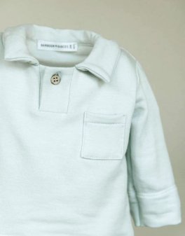 Polo Maniche Lunghe Bimbo - Water Petrol - 2