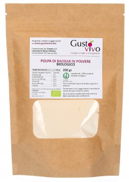 Polpa di Baobab in Polvere Biologico - 1