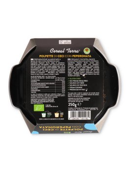 Polpette di Ceci con Peperonata Bio - 2