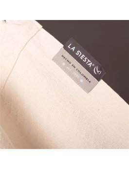 Poltrona Sospesa Habana Latte in Cotone Biologico - 3