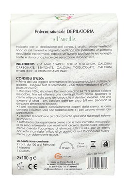 Remuval - Polvere Minerale Depilatoria all'Argilla - 2