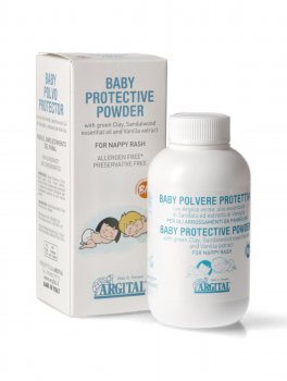 Polvere Protettiva di Argilla Verde e Violetta per Bambini - 2