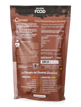 Polveri Proteiche Vegetali Bio e Senza Glutine - Cacao - 2