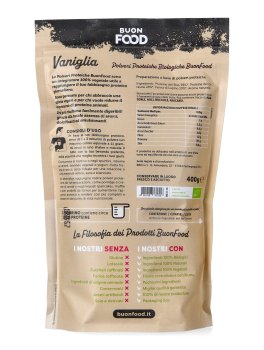 Polveri Proteiche Vegetali Bio e Senza Glutine - Vaniglia - 2