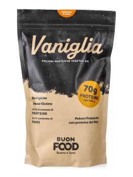 Polveri Proteiche Vegetali Bio e Senza Glutine - Vaniglia - 1
