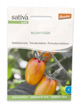Semi di Pomodoro Dattero Bio -  Blush Tiger - 1