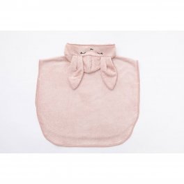 Poncho Bimba in Spugna di Bambu Organico - Rosa - 2
