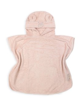 Poncho Bimba in Spugna di Bambù - Warm Pink - 1