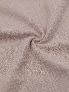 Poncho Bimbo in Spugna Waffle - Mocha Sand - 5