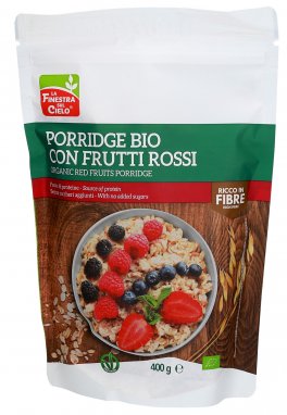 Porridge di Avena e Quinoa Bio con Frutti Rossi - 1