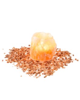 Porta Candela di Sale Rosa dell'Himalaya - 3