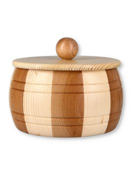 Porta Farina in Legno - 0,5 kg - 4