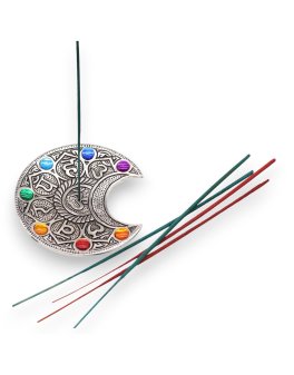 Porta Incenso Lunare dei 7 Chakra - 4