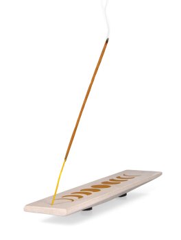 Porta Incenso per Bastoncini in Arenaria "Fasi Lunari" - 5