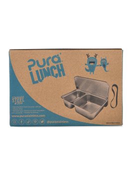 Porta Pranzo in Acciaio Inossidabile - 5