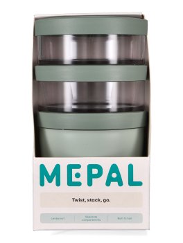 Porta Snack Impilabile "Ellipse" Salvia Nordica - 3
