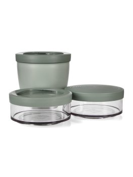 Porta Snack Impilabile "Ellipse" Salvia Nordica - 5