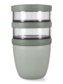 Porta Snack Impilabile "Ellipse" Salvia Nordica - 1